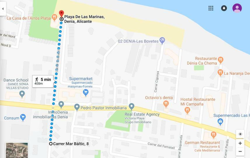 Pl Les Bovetes Apt Denia Eksteriør bilde